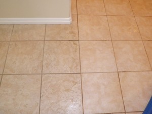 tile and grout cleaning in a home in Denver